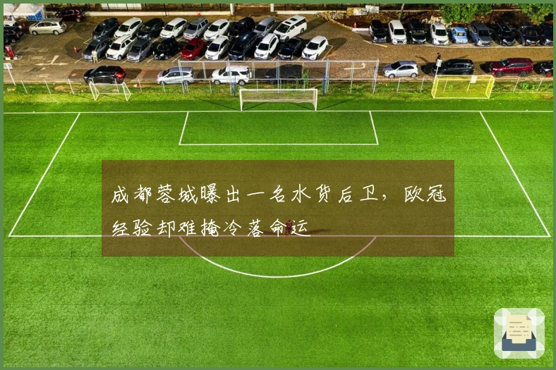 成都蓉城曝出一名水货后卫，欧冠经验却难掩冷落命运